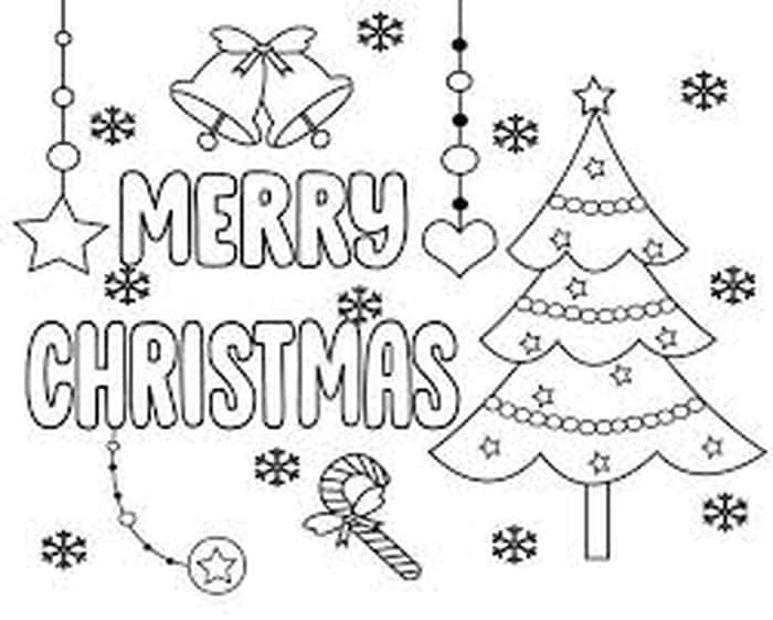 Printable Christmas Coloring Pages