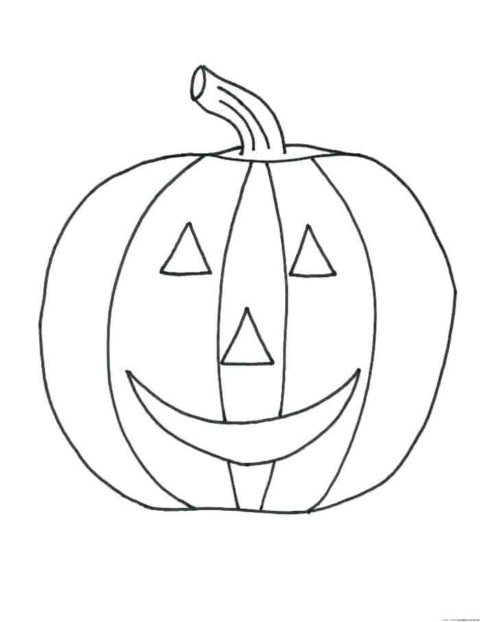 Printable Pumpkin Coloring Pages