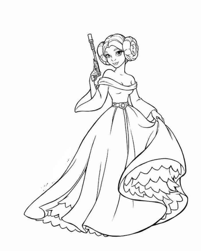 Printable Star Wars Coloring Pages 1