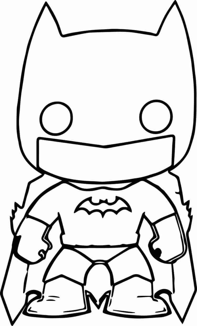 Printable Batman Coloring Pages