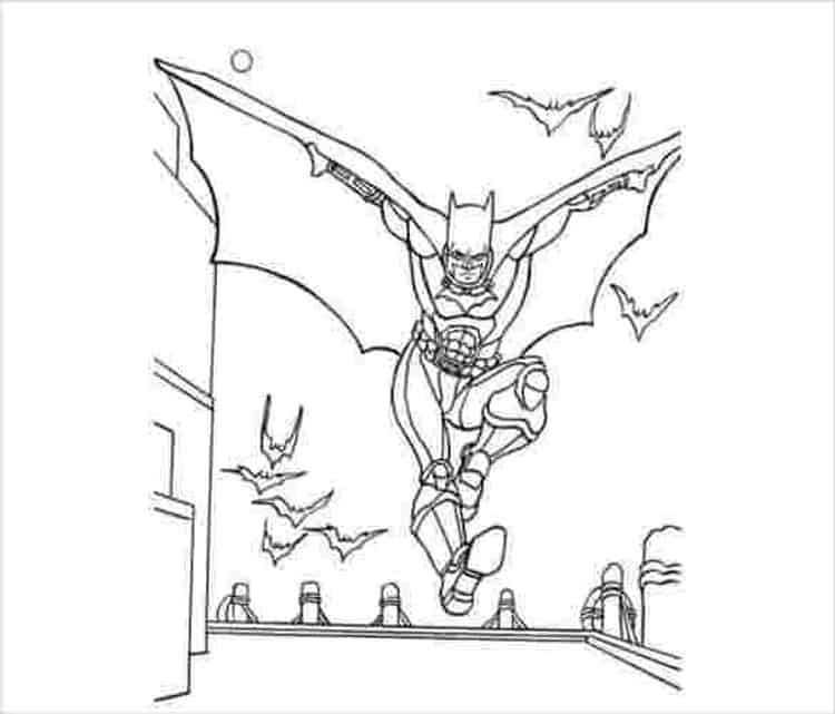 Printable Coloring Pages Batman