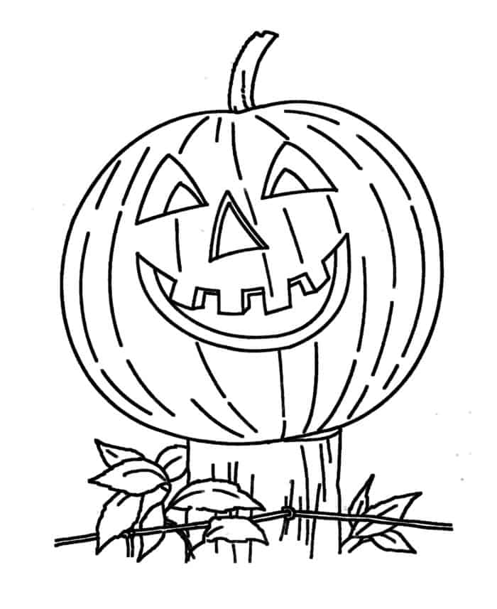 Pumpkin Printable Coloring Pages