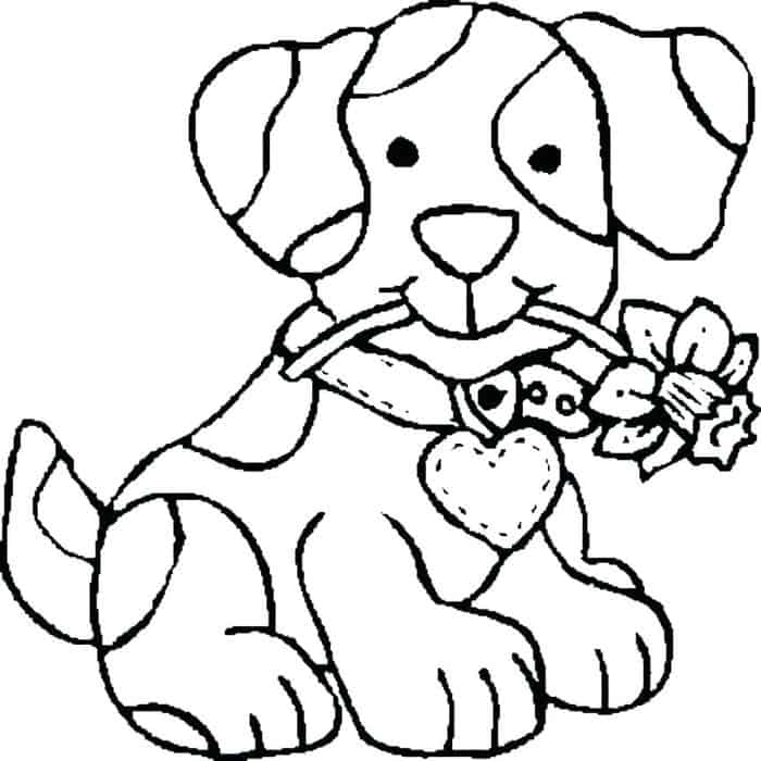 Puppy Coloring Pages