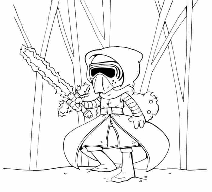 Star Wars Clone Trooper Coloring Pages 1