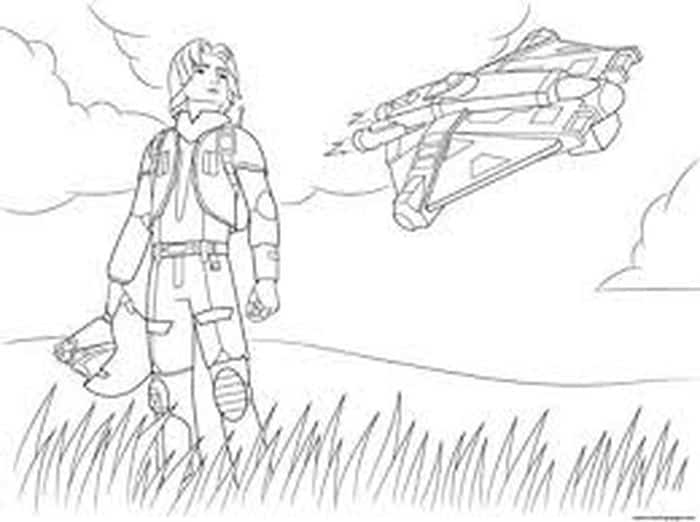 Star Wars Coloring Pages Darth Vader