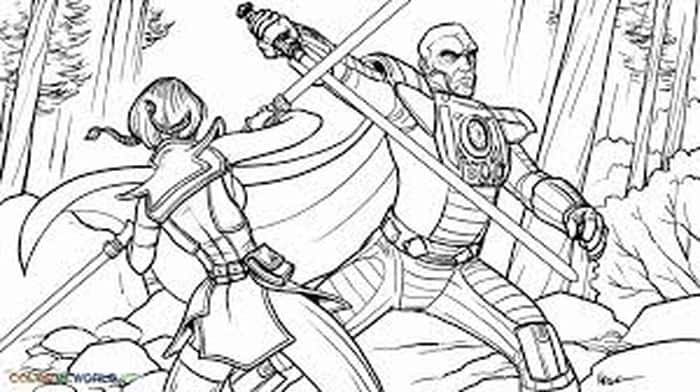 Star Wars Mandala Coloring Pages