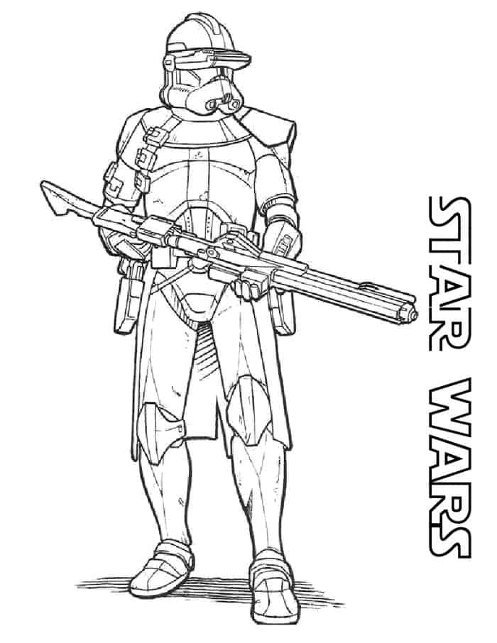 Star Wars Printable Coloring Pages 1