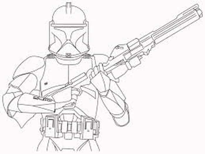 Star Wars Stormtrooper Coloring Pages