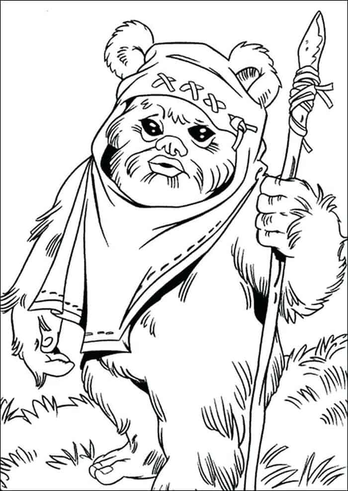 Star Wars The Last Jedi Coloring Pages 1