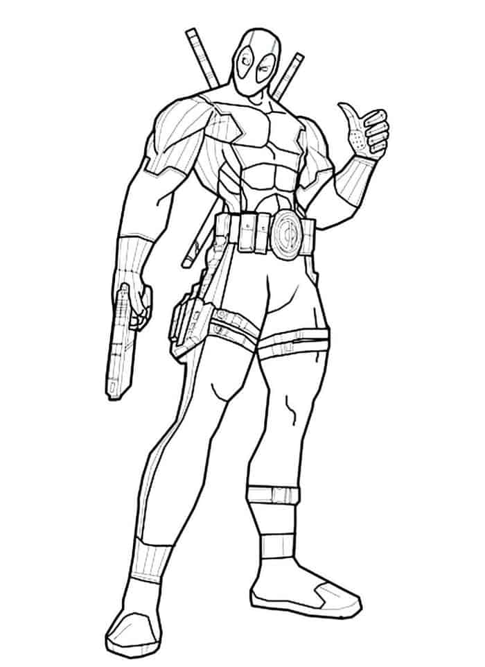 Superhero Christmas Coloring Pages