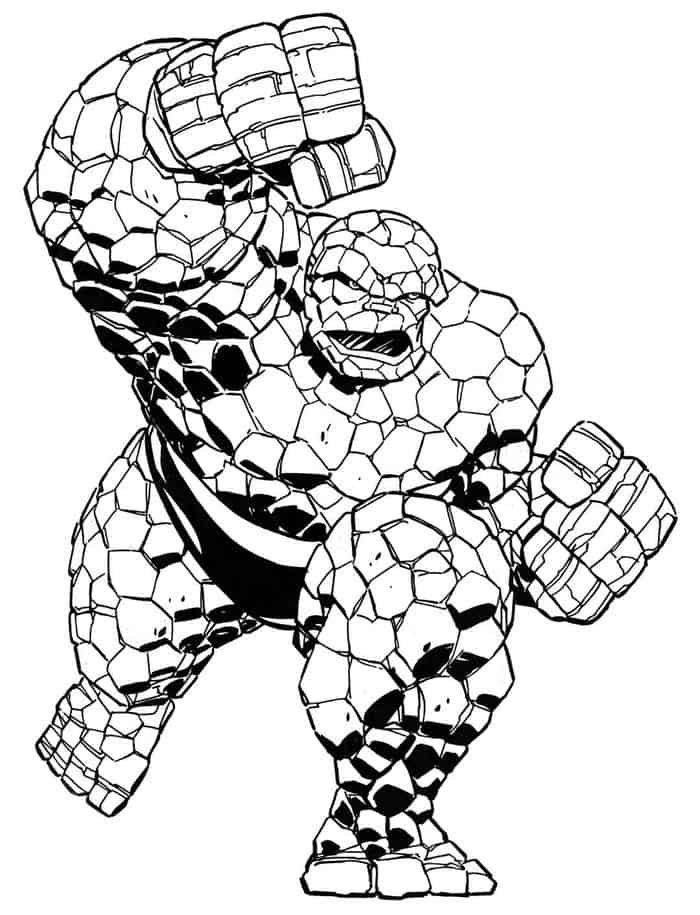 Superhero Coloring Pages Pdf