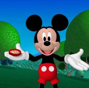 Mickey Mouse Easter Coloring Pages