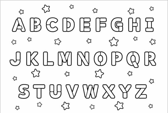 Abc Coloring Pages Pdf