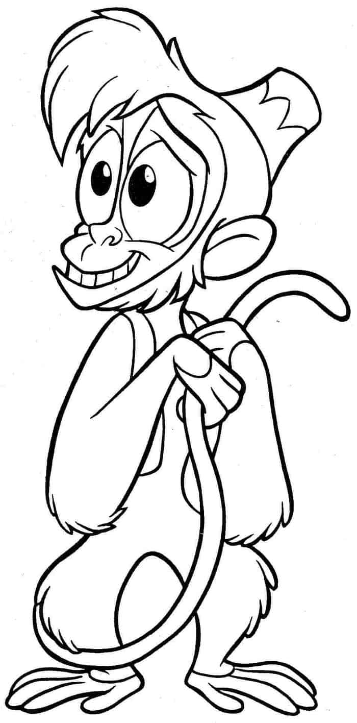 Abu Aladdin Coloring Pages