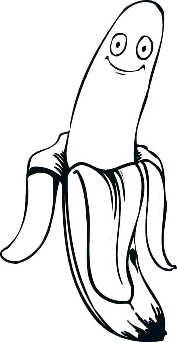 Banana Splitty Shopkin Coloring Pages