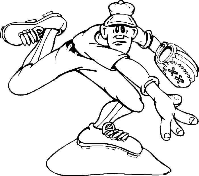 Baseball Coloring Pages Printable