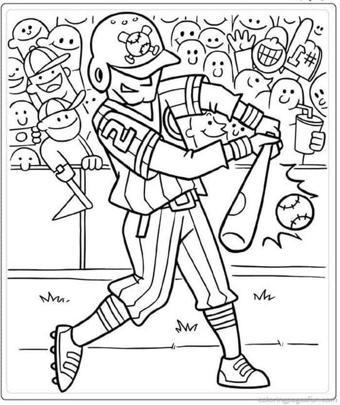 Baseball Jersey Coloring Pages