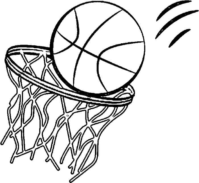Basketball Coloring Pages Printable