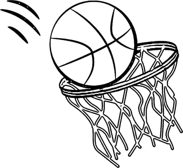 Basketball Coloring Pages