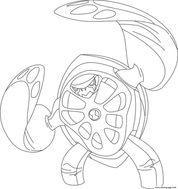 Ben 10 Coloring Pages Printable