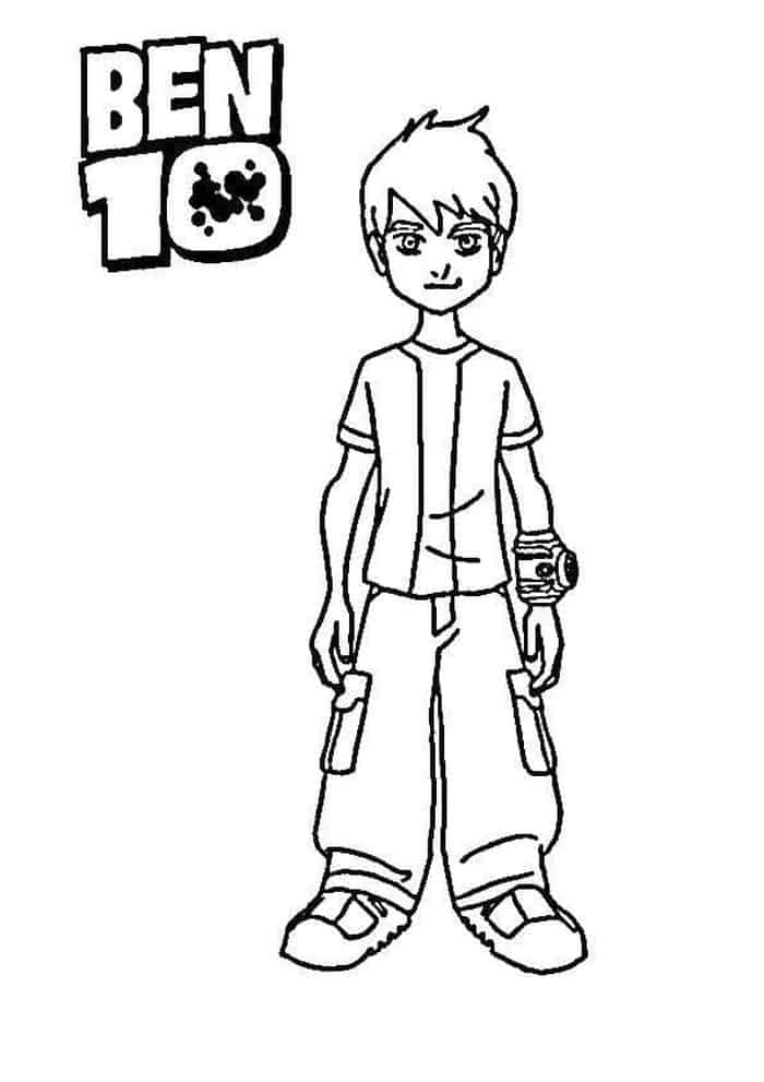 Ben 10 Coloring Pages