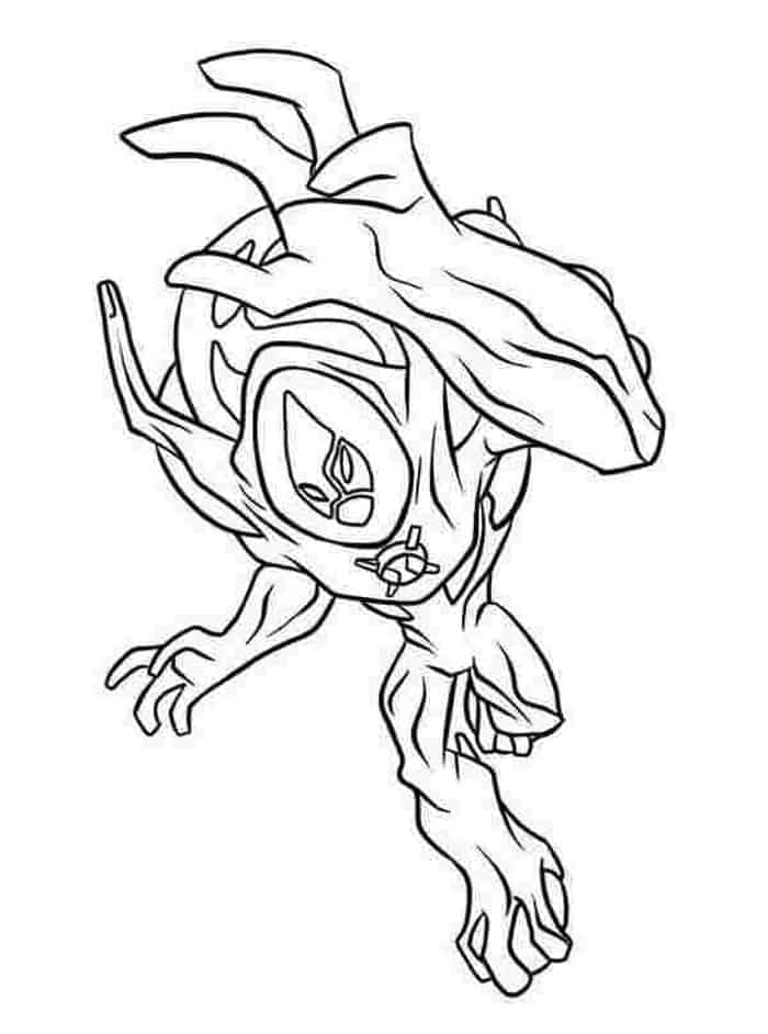 Ben 10 Printable Coloring Pages