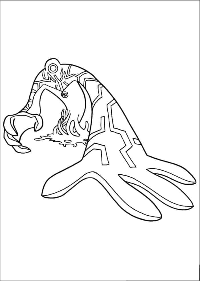 Ben 10 Ultimate Echo Echo Coloring Pages