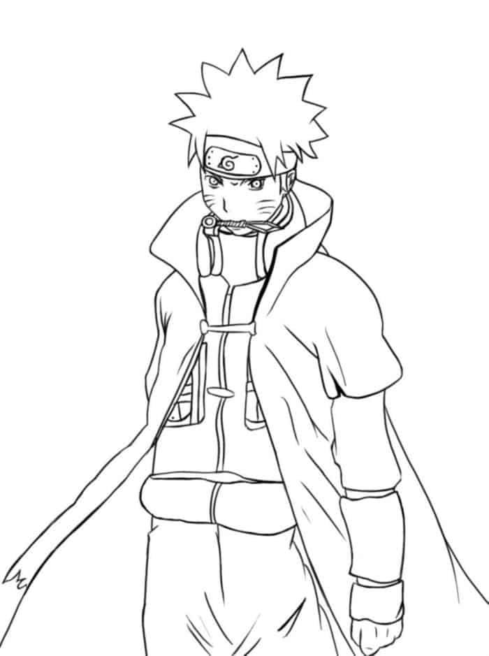 Cartoon Network Naruto Coloring Pages