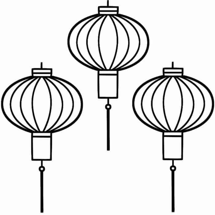 Chinese New Year Coloring Pages For Preschool