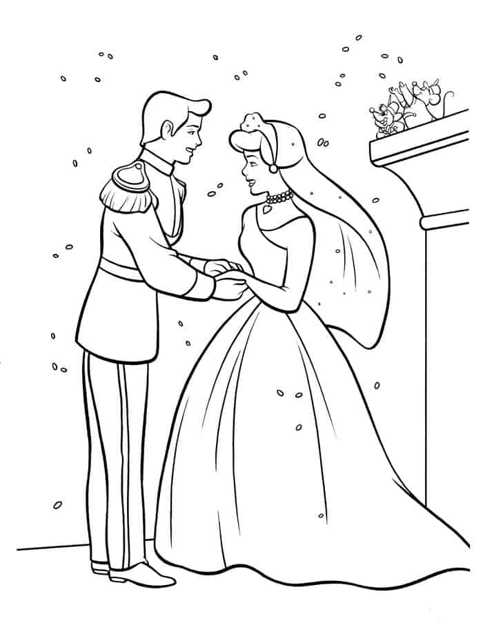 Cinderella Coach Coloring Pages