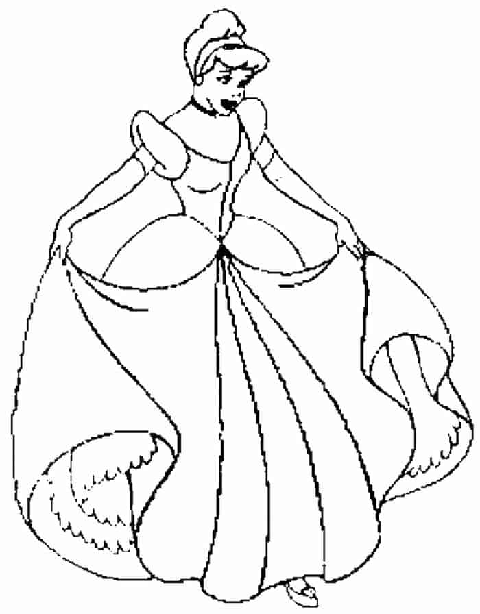 Coloring Pages Cinderella