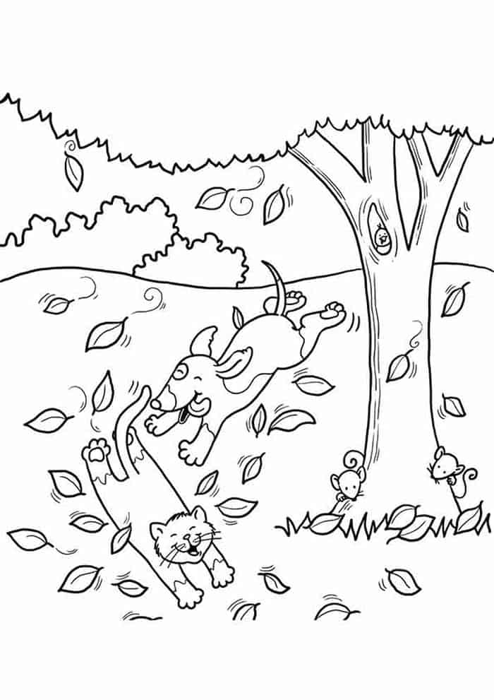 Coloring Pages Fall