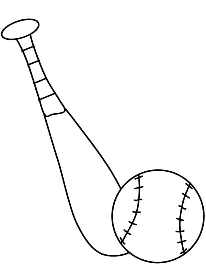 Coloring Pages Football And Baseball