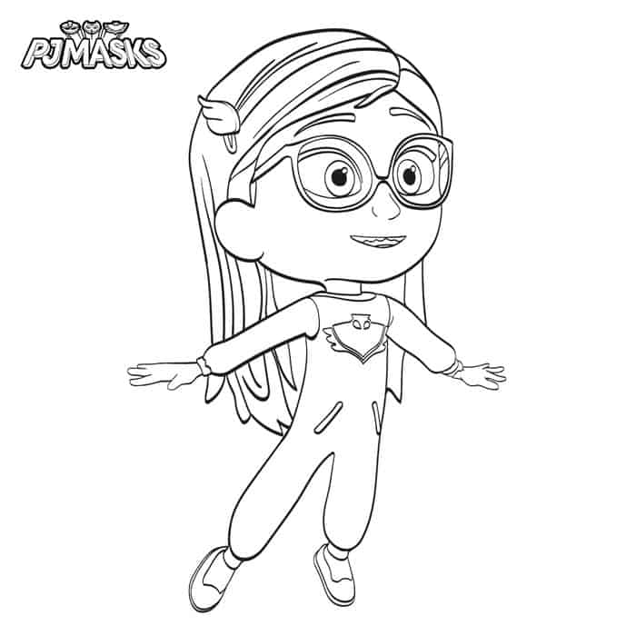 Coloring Pages For Kids Pj Masks