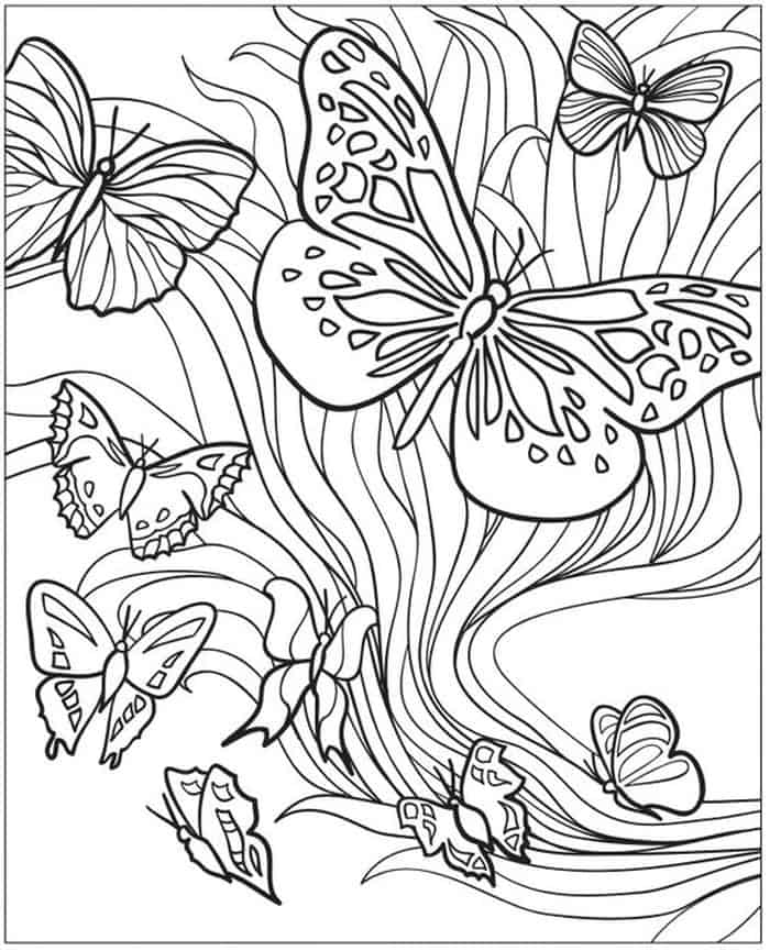 Coloring Pages For Teens Girls
