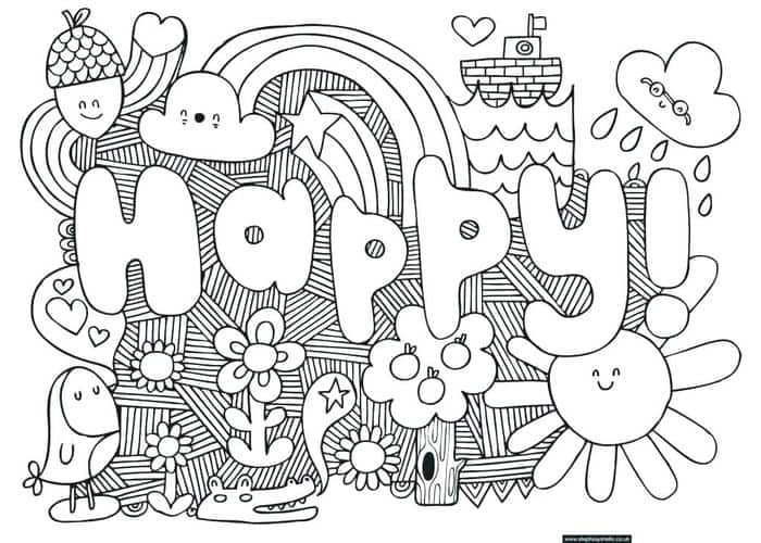 Coloring Pages For Teens