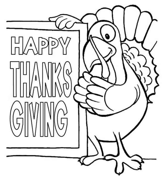 Coloring Pages For Thanksgiving