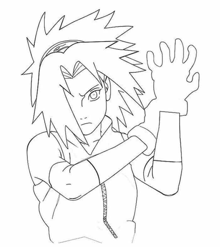 Coloring Pages Of Naruto Sakura