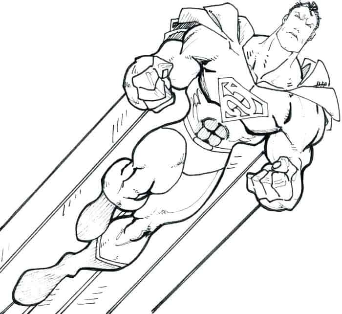Coloring Pages Of Superman Batman
