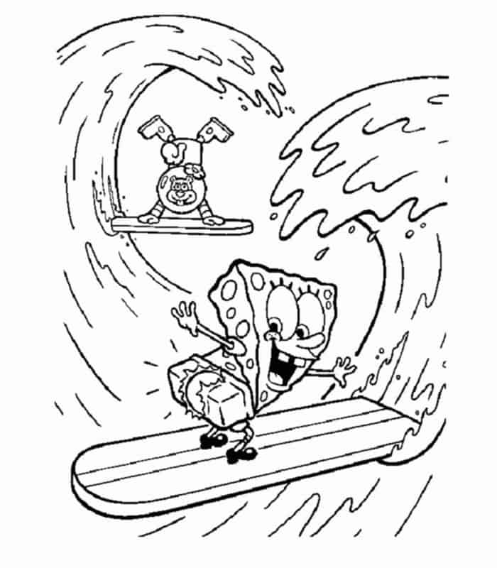 Coloring Pages Printables Spongebob