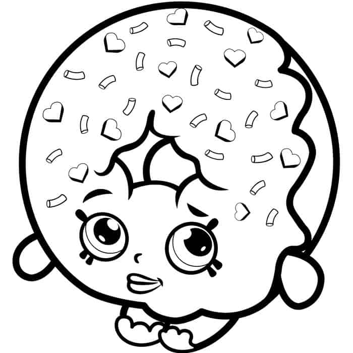 Coloring Pages Shopkins