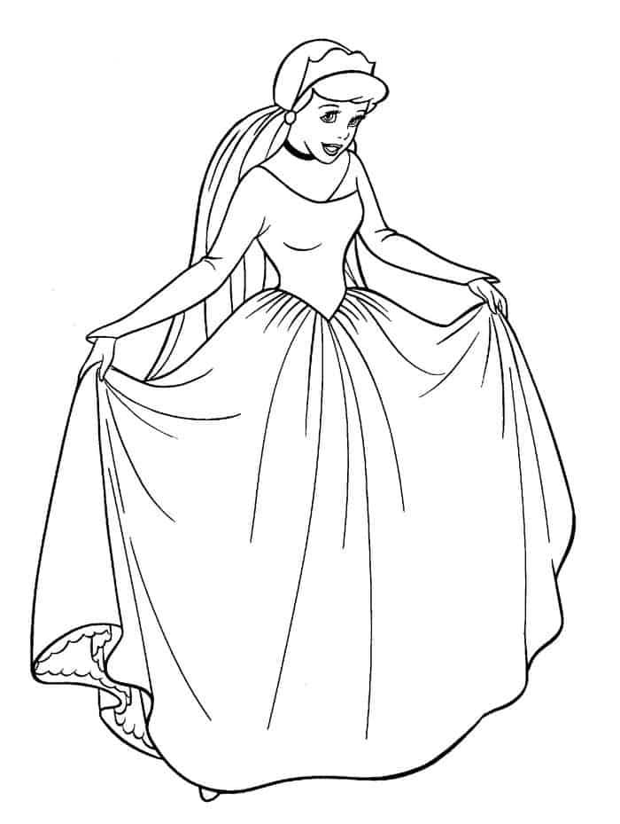 Disney Cinderella Coloring Pages