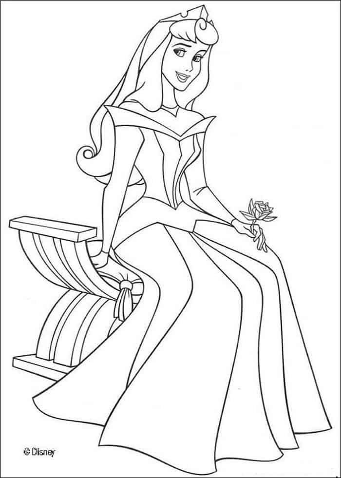 Disney Princess Adult Coloring Pages