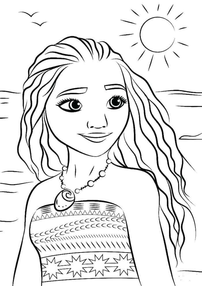 Disney Princess Belle Coloring Pages