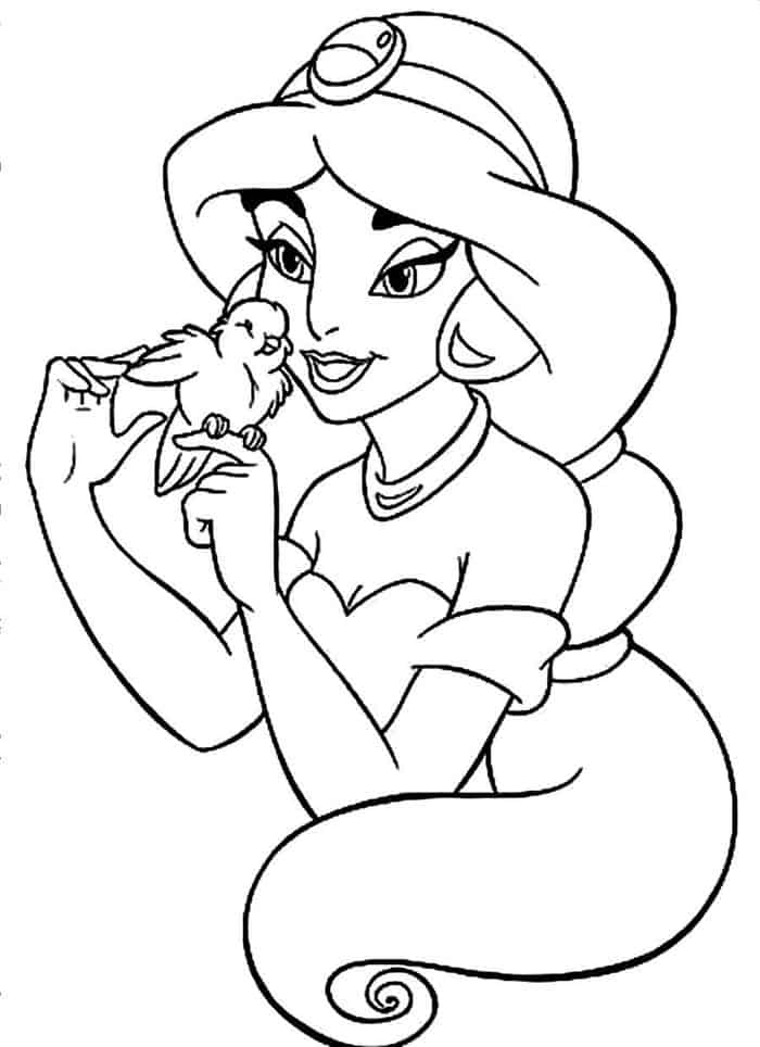 Disney Princess Cinderella Coloring Pages