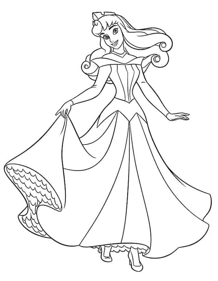 Disney Princess Coloring Pages Printable
