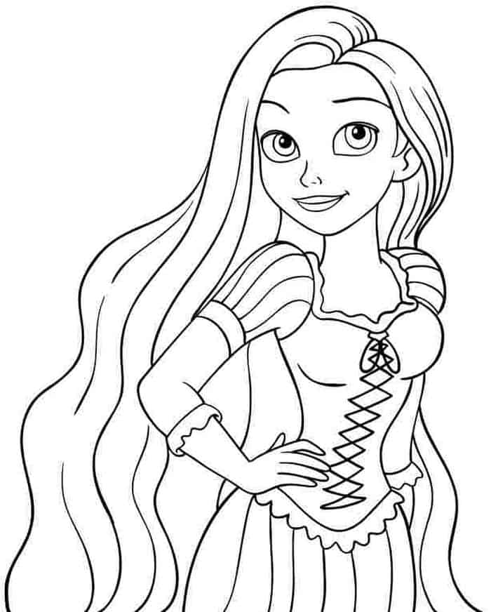 Disney Princess Coloring Pages To Print