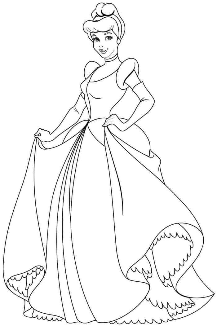 Disney Princess Snow White Coloring Pages