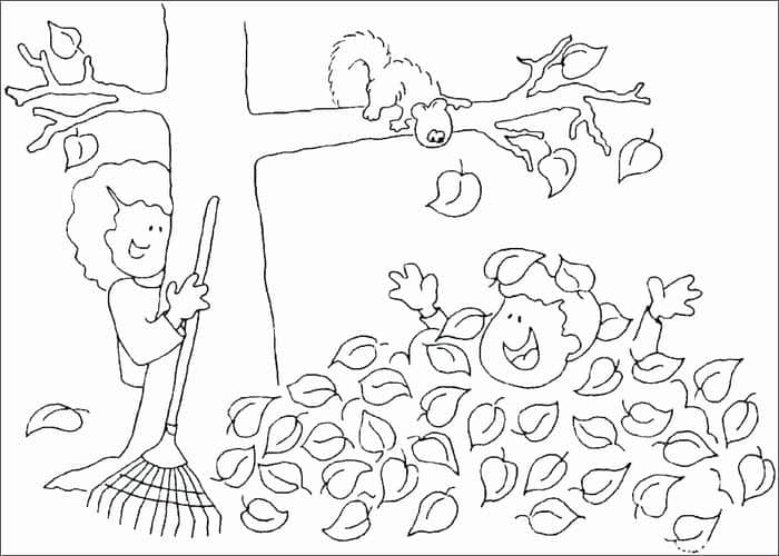 Fall Printables Coloring Pages