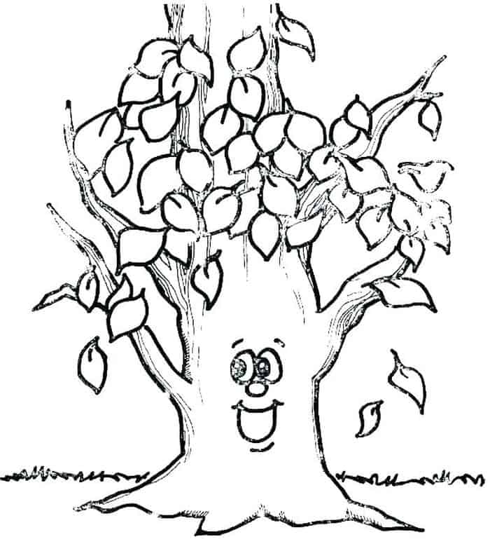Fall Themed Coloring Pages